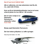 Aabent hus Stauning flyveklub