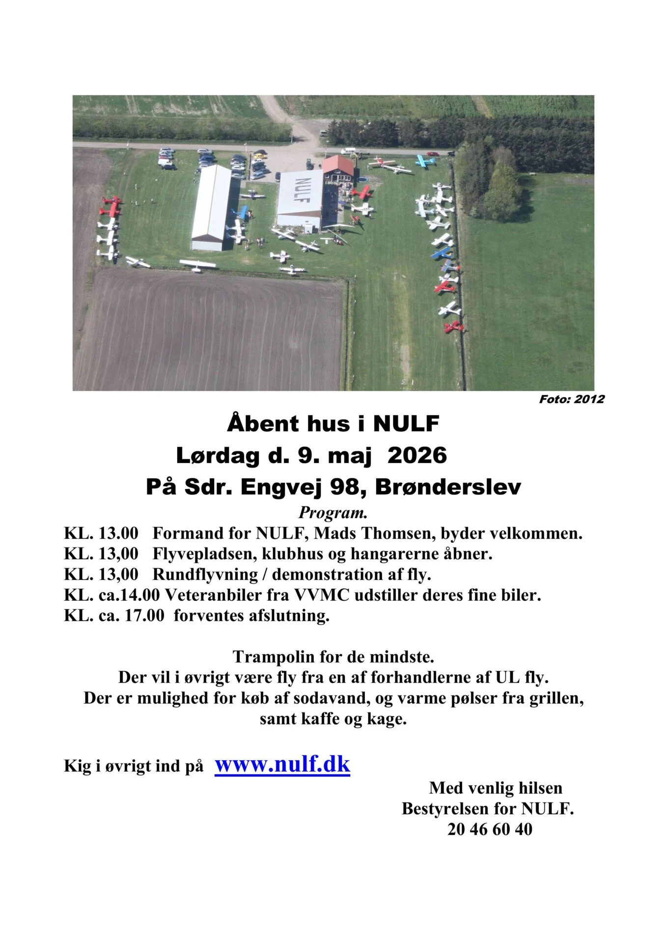 Aabent hus i NULF 2026